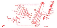 FOURCHE pour Honda PRESS CUB 50 DELUXE de 2005