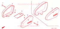 COUVERCLES LATERAUX pour Honda SUPER CUB 50 DELUXE de 2005