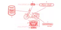 T (C50D/S/ST) pour Honda SUPER CUB 50 DELUXE de 2005