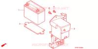 BATTERIE pour Honda LITTLE CUB 50 de 2006