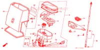 COMPTEUR DE VITESSE pour Honda CHALY 50 de 1992