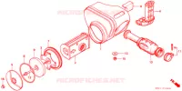 FILTRE A AIR pour Honda CHALY 50 de 1992