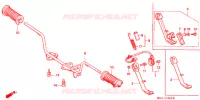 REPOSE PIED pour Honda CHALY 50 de 1992