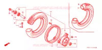 ROUE AVANT pour Honda CHALY 50 de 1992