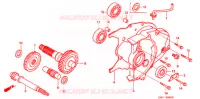 BOITE DE VITESSES pour Honda 50 SUPER DIO WHITE de 1994