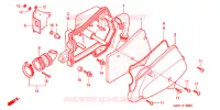 FILTRE A AIR pour Honda 50 SUPER DIO WHITE de 1994