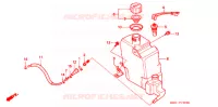 RESERVOIR D'HUILE pour Honda 50 SUPER DIO WHITE de 1994