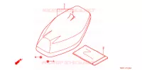 SELLE pour Honda 50 SUPER DIO WHITE de 1994