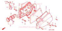 FILTRE A AIR pour Honda 50 SUPER DIO BLACK de 1996