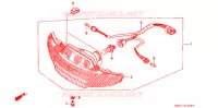 PHARE pour Honda 50 SUPER DIO BLACK de 1996