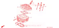 CULASSE   CYLINDRE pour Honda TACT 50 SPECIAL de 1989