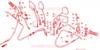 COMMODO   LEVIER   CABLE (SZ50MK/MN) pour Honda TACT 50 STAND UP de 1992