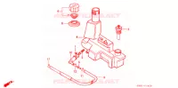 RESERVOIR D'HUILE (SZ50MK/MN) pour Honda TACT 50 STAND UP de 1992