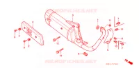 SILENCIEUX D'ECHAPPEMENT (SZ50MK/MN) pour Honda TACT 50 STAND UP de 1992