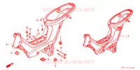 CADRE pour Honda CHALY 50 de 1997