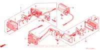 CLIGNOTANT pour Honda CHALY 50 de 1997