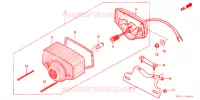 FEU ARRIERE pour Honda CHALY 50 de 1997