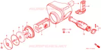 FILTRE A AIR pour Honda CHALY 50 de 1997