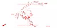 VALVE DE COMMANDE D'INJECTION D'AIR pour Honda CB 1100 ABS BLACK STYLE UP HANDELBAR de 2012
