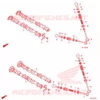 ARBRE A CAMES   SOUPAPE pour Honda CBR 1000 RR TYPE 2 de 2008
