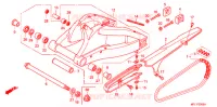 BRAS OSCILLANT pour Honda CBR 1000 RR TYPE 2 de 2008