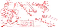 GUIDON   TE DE FOURCHE pour Honda CBR 1000 RR TYPE 2 de 2008