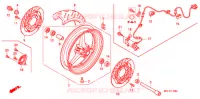 ROUE AVANT pour Honda CBR 1000 RR TYPE 2 de 2008