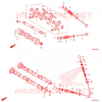 ARBRE A CAMES   SOUPAPE pour Honda NC 700 X ABS LOWER de 2012