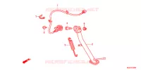 BEQUILLE pour Honda NC 700 X ABS LOWER de 2012