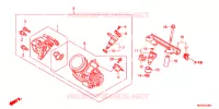 CORPS DE PAPILLON pour Honda NC 700 X ABS LOWER de 2012