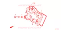 COUVRE CULASSE pour Honda NC 700 X ABS LOWER de 2012