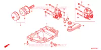CARTER   POMPE   FILTRE A HUILE pour Honda NC 700 X ABS DCT de 2012