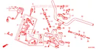 GUIDON   TE DE FOURCHE pour Honda NC 700 X ABS DCT de 2012