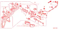 ETRIER DE FREIN ARRIERE pour Honda NC 700 X ABS DCT LOWER de 2012