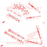 ARBRE A CAMES   SOUPAPE pour Honda NC 700 X ABS de 2013