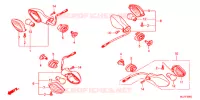 CLIGNOTANT pour Honda NC 700 X ABS de 2013