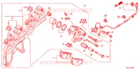 ETRIER DE FREIN ARRIERE pour Honda NC 700 X ABS de 2013
