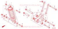 AMORTISSEUR ARRIERE pour Honda NC 700 X ABS LOWER de 2013
