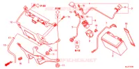 BATTERIE pour Honda NC 700 X ABS LOWER de 2013