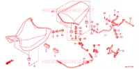 SELLE pour Honda NC 700 X ABS LOWER de 2013