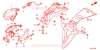 FEU ARRIERE pour Honda NC 700 X ABS DCT LOWER de 2013