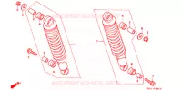 AMORTISSEUR ARRIERE pour Honda 250 NIGHTHAWK de 1993