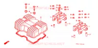 COUVRE CULASSE pour Honda 250 NIGHTHAWK de 1993