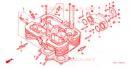 CULASSE pour Honda 250 NIGHTHAWK de 1993