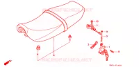 SELLE pour Honda 250 NIGHTHAWK de 1993