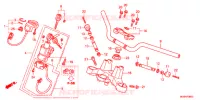 GUIDON   TE DE FOURCHE pour Honda NC 700 ABS de 2012