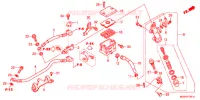 MAITRE CYLINDRE DE FREIN ARRIERE (NC700SA/SD) pour Honda NC 700 ABS de 2012