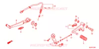 PEDALE pour Honda NC 700 ABS de 2012