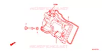 COUVRE CULASSE pour Honda NC 700 ABS DCT de 2013
