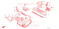 COUVRE CULASSE pour Honda STEED 400 VLX Flat bar handle, With speed warning light de 1988
